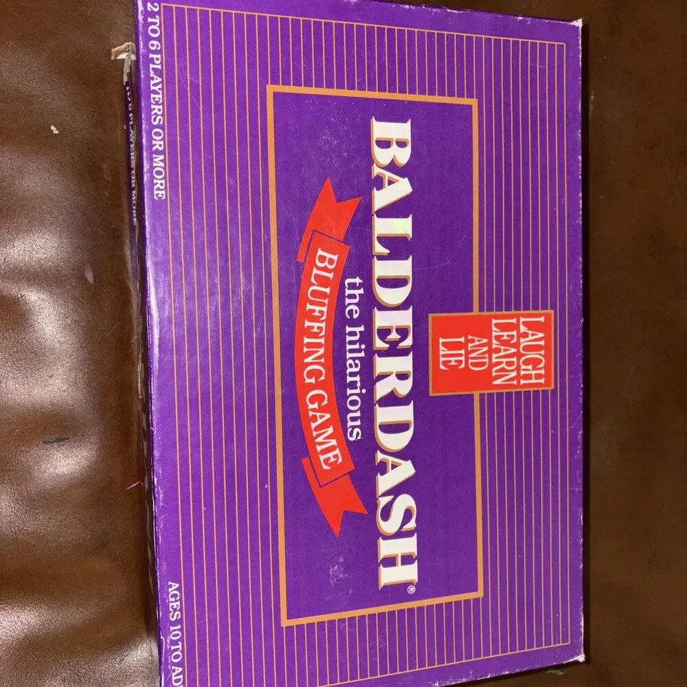 Balderdash Board Game – Complete Party Bluffing Game – Endless Games – Tested